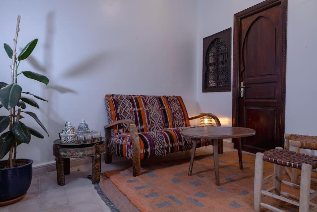 Paisible Riad Privatif Au Coeur De Marrakech Marrakesh Bagian luar foto