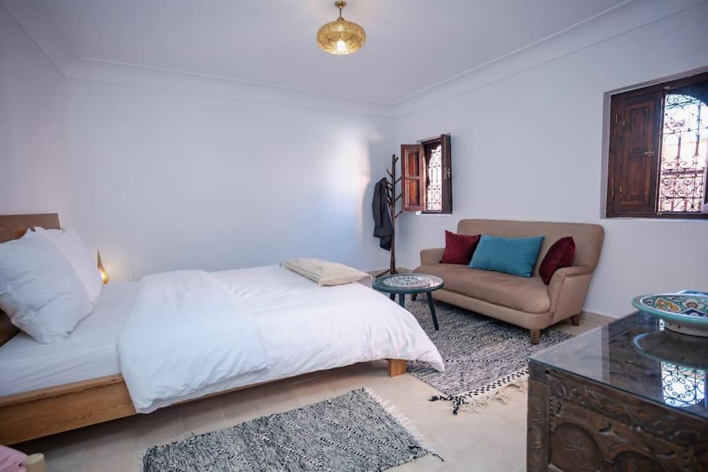 Paisible Riad Privatif Au Coeur De Marrakech Marrakesh Bagian luar foto