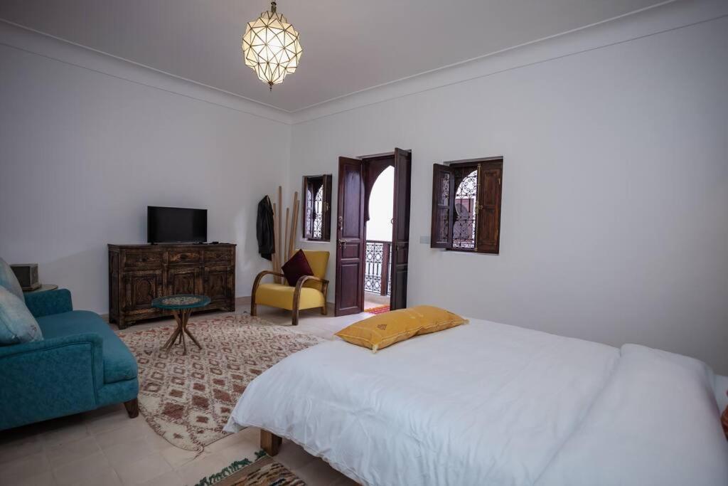 Paisible Riad Privatif Au Coeur De Marrakech Marrakesh Bagian luar foto